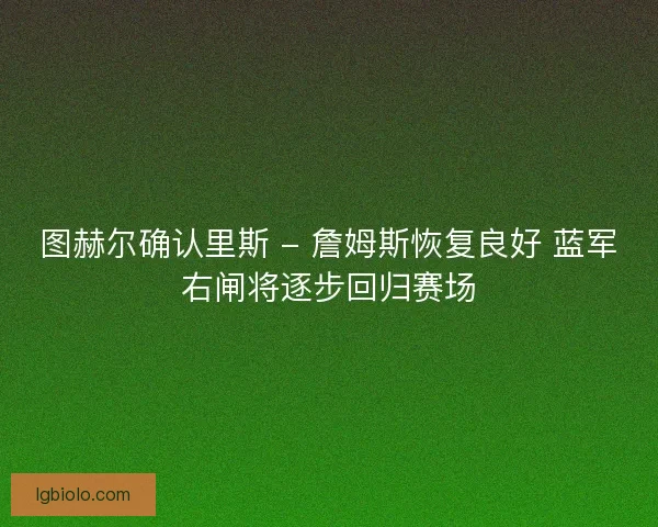 图赫尔确认里斯 - 詹姆斯恢复良好 蓝军右闸将逐步回归赛场